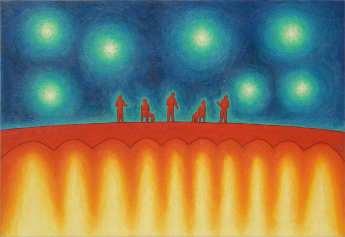 SENZA-TITOLO-(con-filosofi)-220X150-acrilico-su-tela-iuta